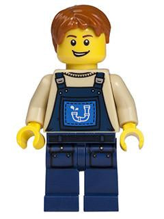 LEGO Minifigure-Alfie the Apprentice-The LEGO Movie-TLM052-Creative Brick Builders